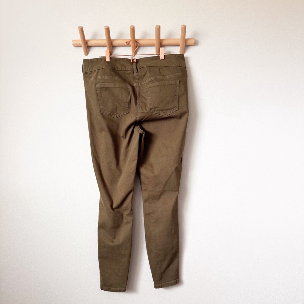 Torrid Super Soft Olive Green Skinny Jeans size 16 Tall - Picture 8 of 12
